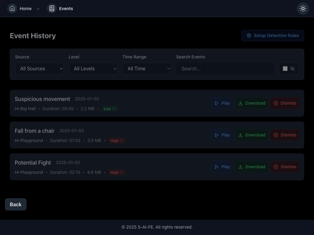 Event History Demo